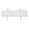 Emsco Group Picket Fence Decorative Fencing, White Border Edging, 13inx24in sections, 36ft of Garden Edging 2140HD - alternate 1